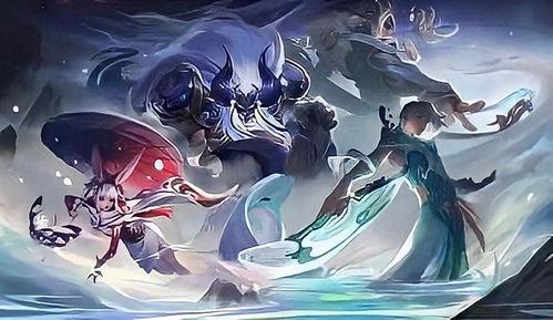 四美皮肤最新爆料岩羊,四美风采，峡谷中的神秘守护者  第1张